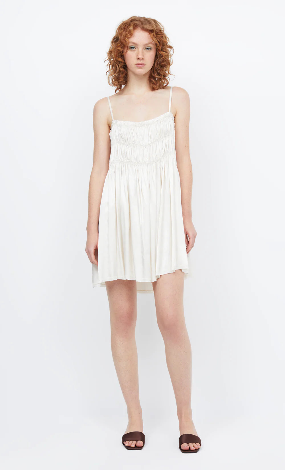 Dali Mini Shift Dress IVORY Bec & Bridge-Bec & Bridge-Frolic Girls