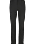 Tuxedo Trouser Slim Leg High Rise Pant BLACK Demkiw-Demkiw-Frolic Girls