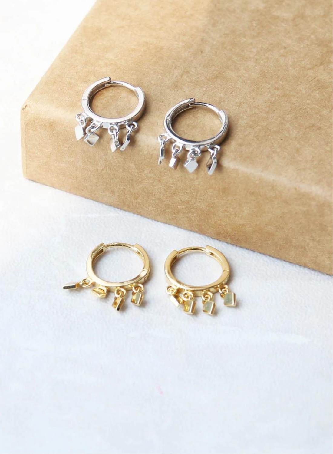 Dia Mini Hoop Earrings SILVER Smith-SMITH-Frolic Girls