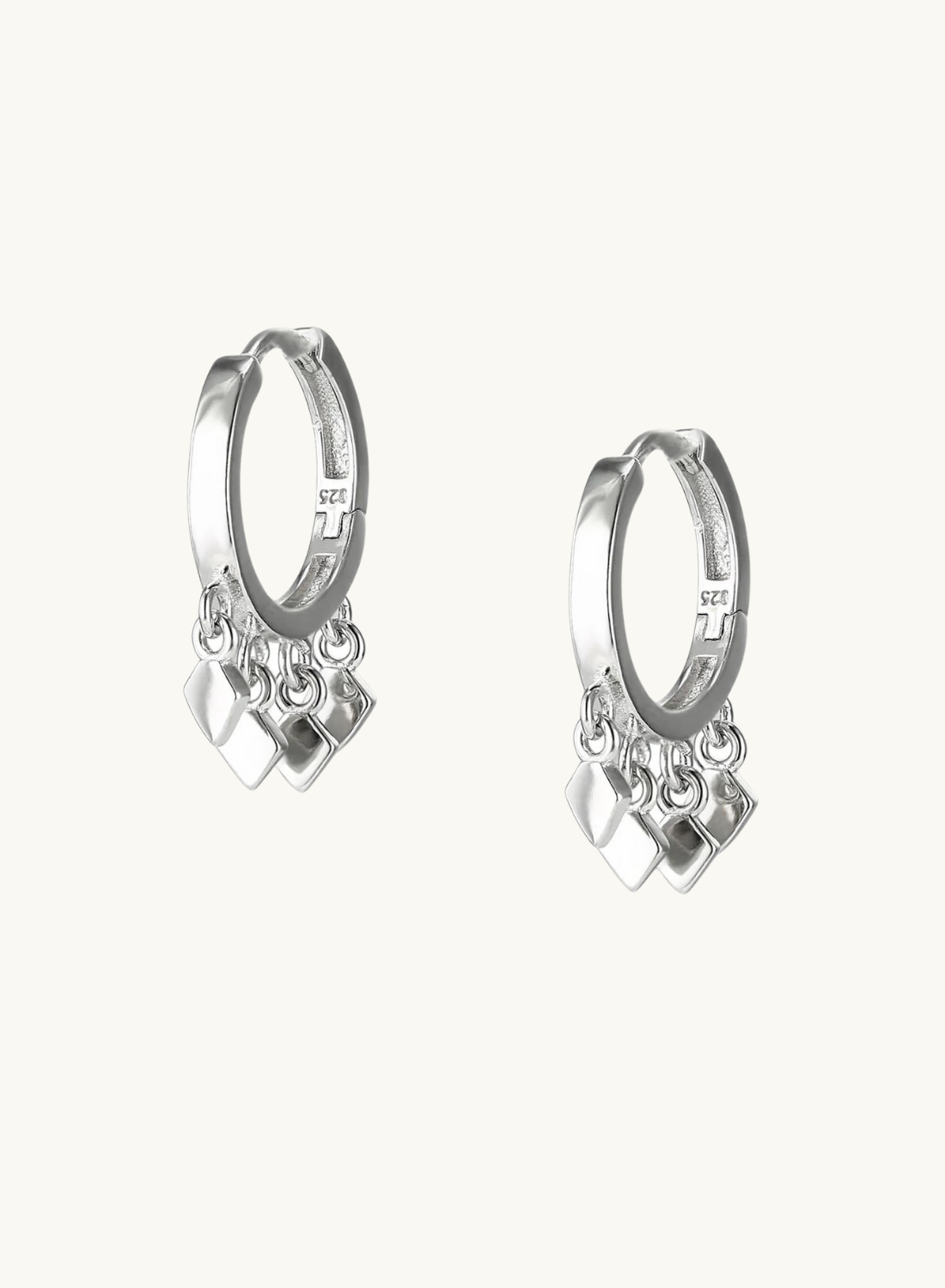 Dia Mini Hoop Earrings SILVER Smith-SMITH-Frolic Girls