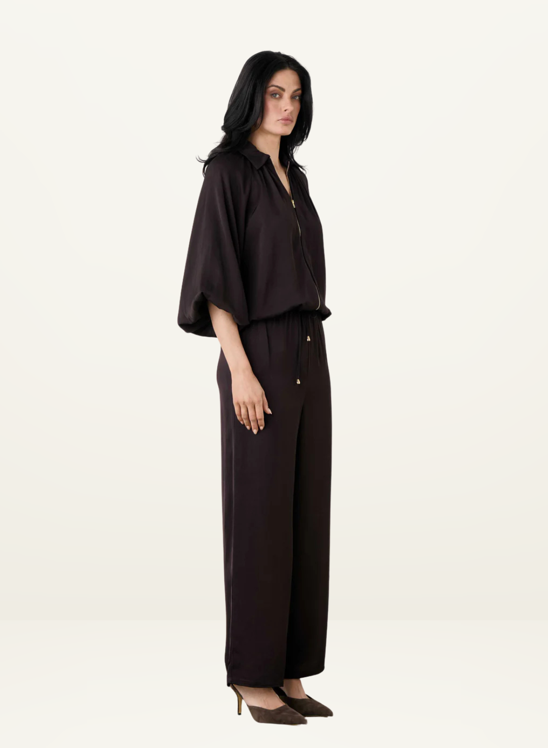 ESMAEE Mercer Pant in Dark Chocolate