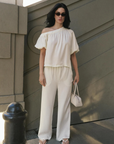 ESMAEE Mercer Pant in Ivory