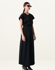Esmaee Equivalent Maxi Dress in Black