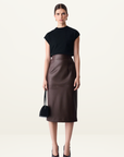 Esmaee Forme Skirt in Chocolate