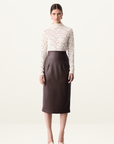 Esmaee Forme Skirt in Chocolate