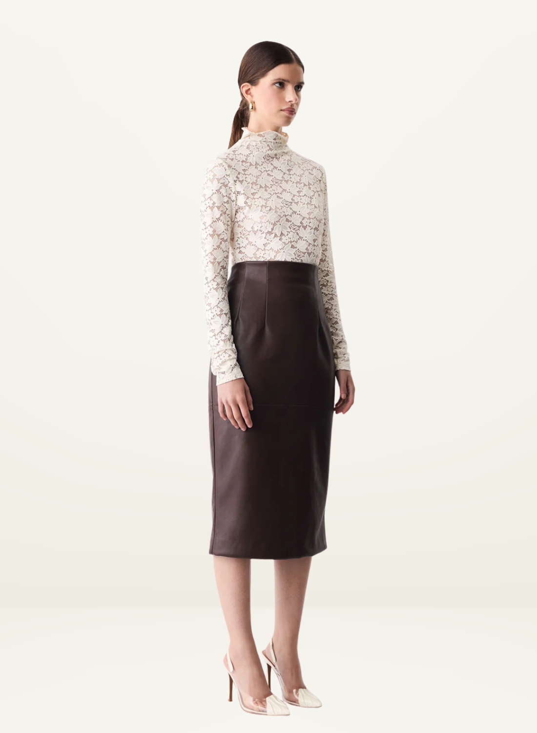 Esmaee Forme Skirt in Chocolate