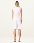 Esmaee Marseille Vest in White