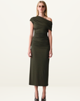 Esmaee Pause Dress in Khaki