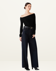 Esmaee Pinnacle Knit Top in Black