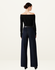 Esmaee Pinnacle Knit Top in Black