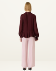 Esmaee Solene Blouse in Mulberry
