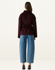 Esmaee Velocity Jacket in Wine