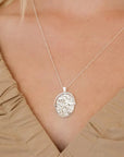 Everything You Are is Enough Large Necklace SILVER By Charlotte-By Charlotte-Frolic Girls