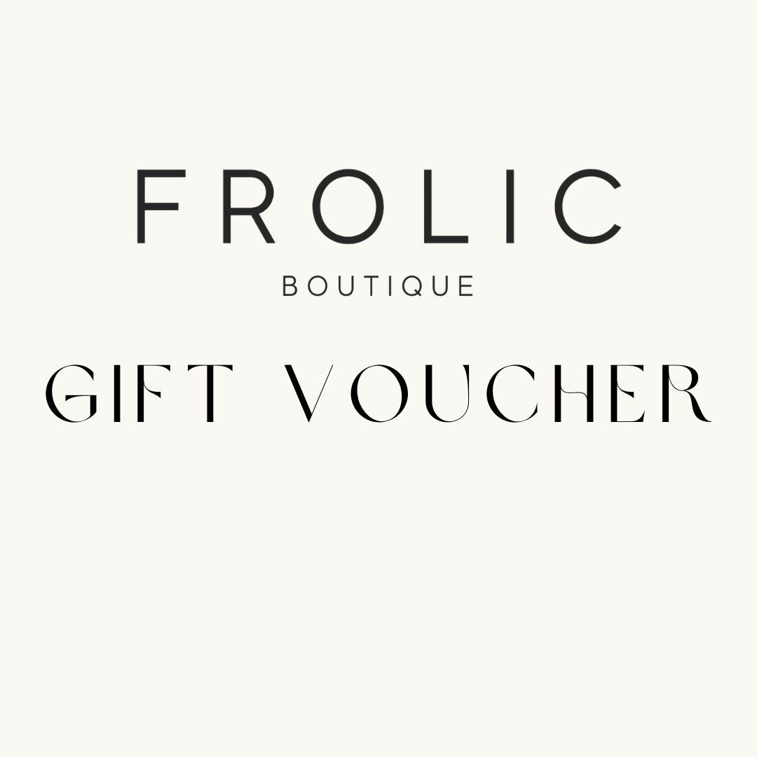 Gift Vouchers-Frolic Girls-Frolic Girls