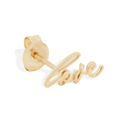 All You Need Is Love Earring (SINGLE) GOLD By Charlotte-By Charlotte-Frolic Girls