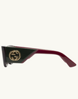 Gucci GG1664S Sunglasses in HAVANA RED GREEN