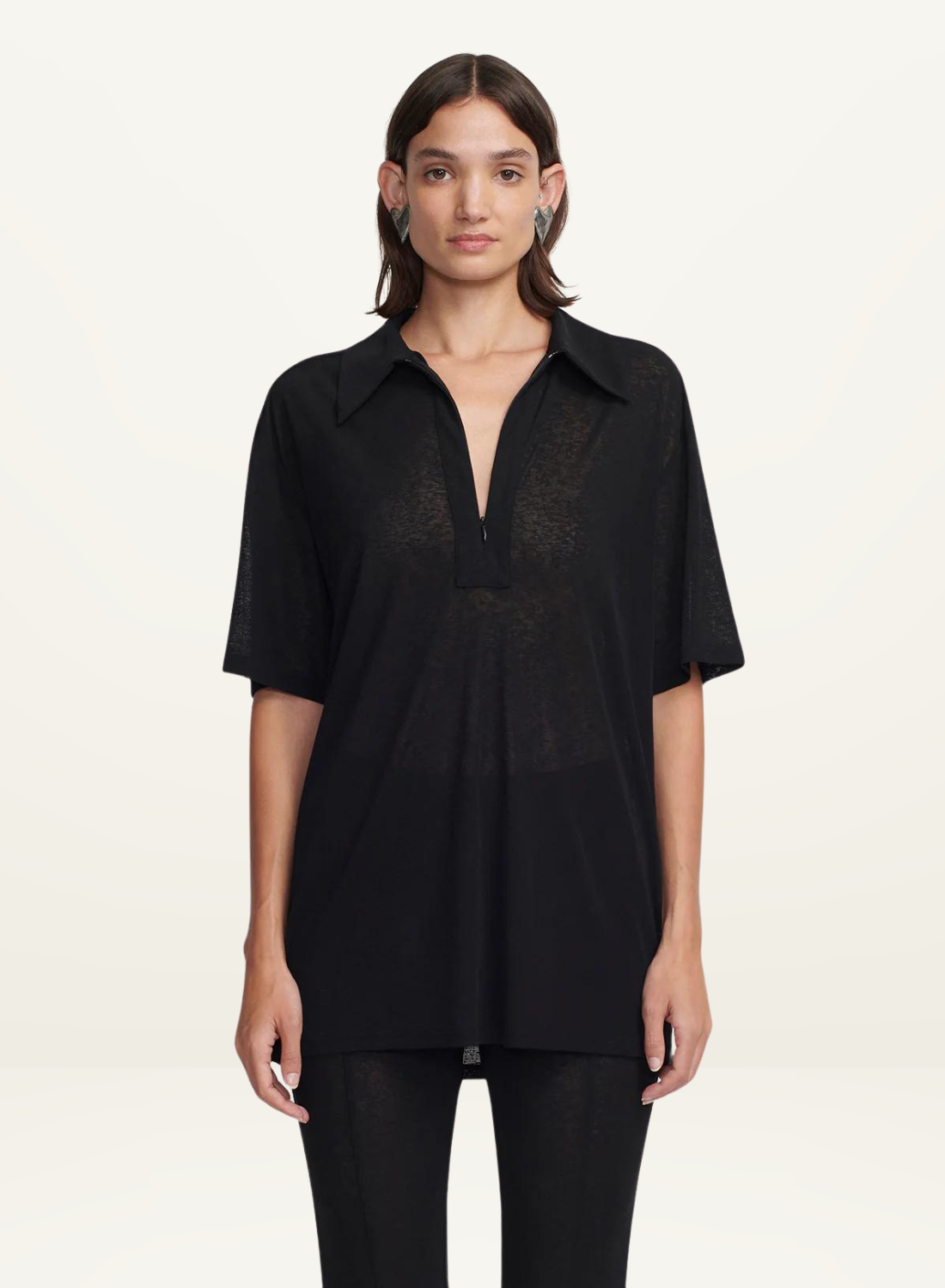 Hansen & Gretel Deluca Shirt in BLACK-Hansen & Gretel-Frolic Girls