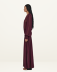 Hansen & Gretel Elliana Maxi Dress in Pinot