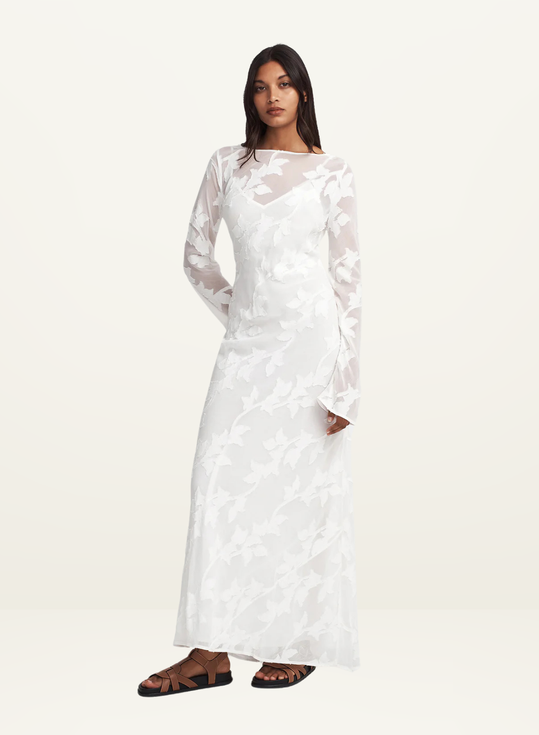 Hansen &amp; Gretel Evonna Dress in WHITE LILY