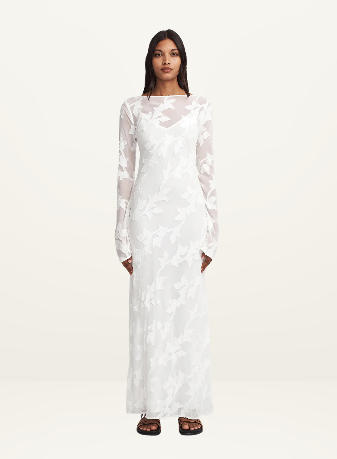 Hansen &amp; Gretel Evonna Dress in WHITE LILY