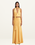 Hansen & Gretel Nova Maxi Skirt in AMBER