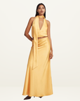 Hansen & Gretel Nova Maxi Skirt in AMBER