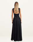 Hansen & Gretel Mana Maxi Skirt in BLACK