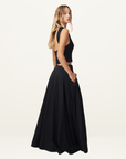 Hansen & Gretel Mana Maxi Skirt in BLACK