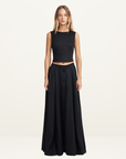 Hansen & Gretel Mana Maxi Skirt in BLACK