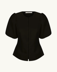 Hansen & Gretel Pellegrino Top in BLACK