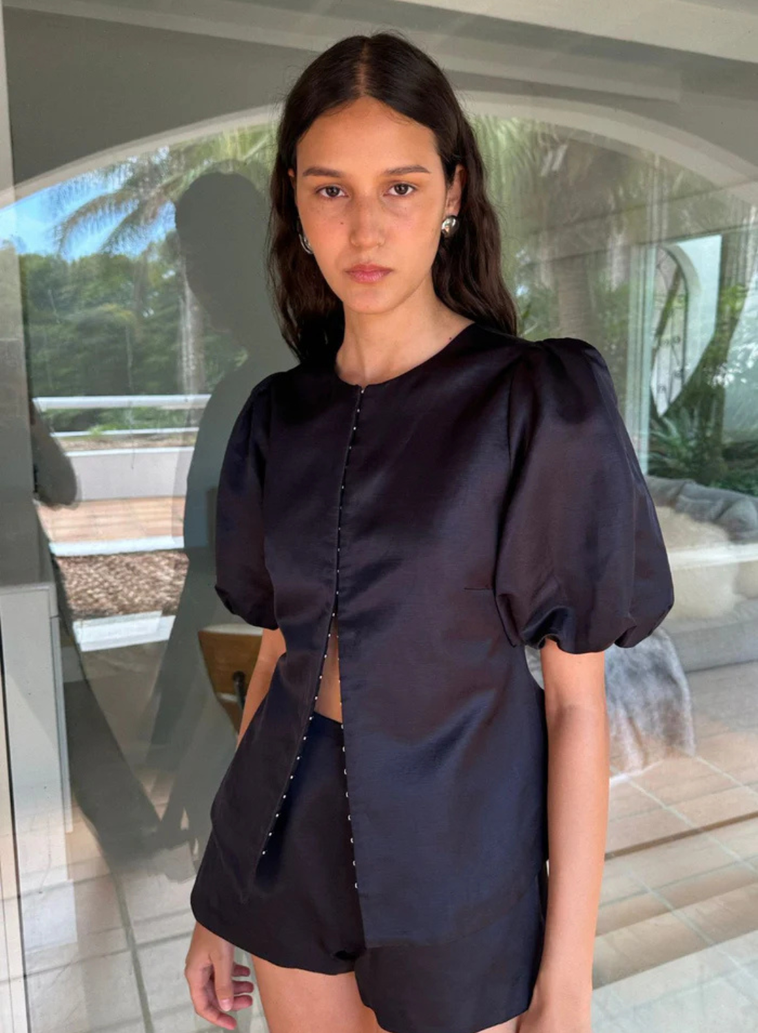 Hansen &amp; Gretel Pellegrino Top in Black