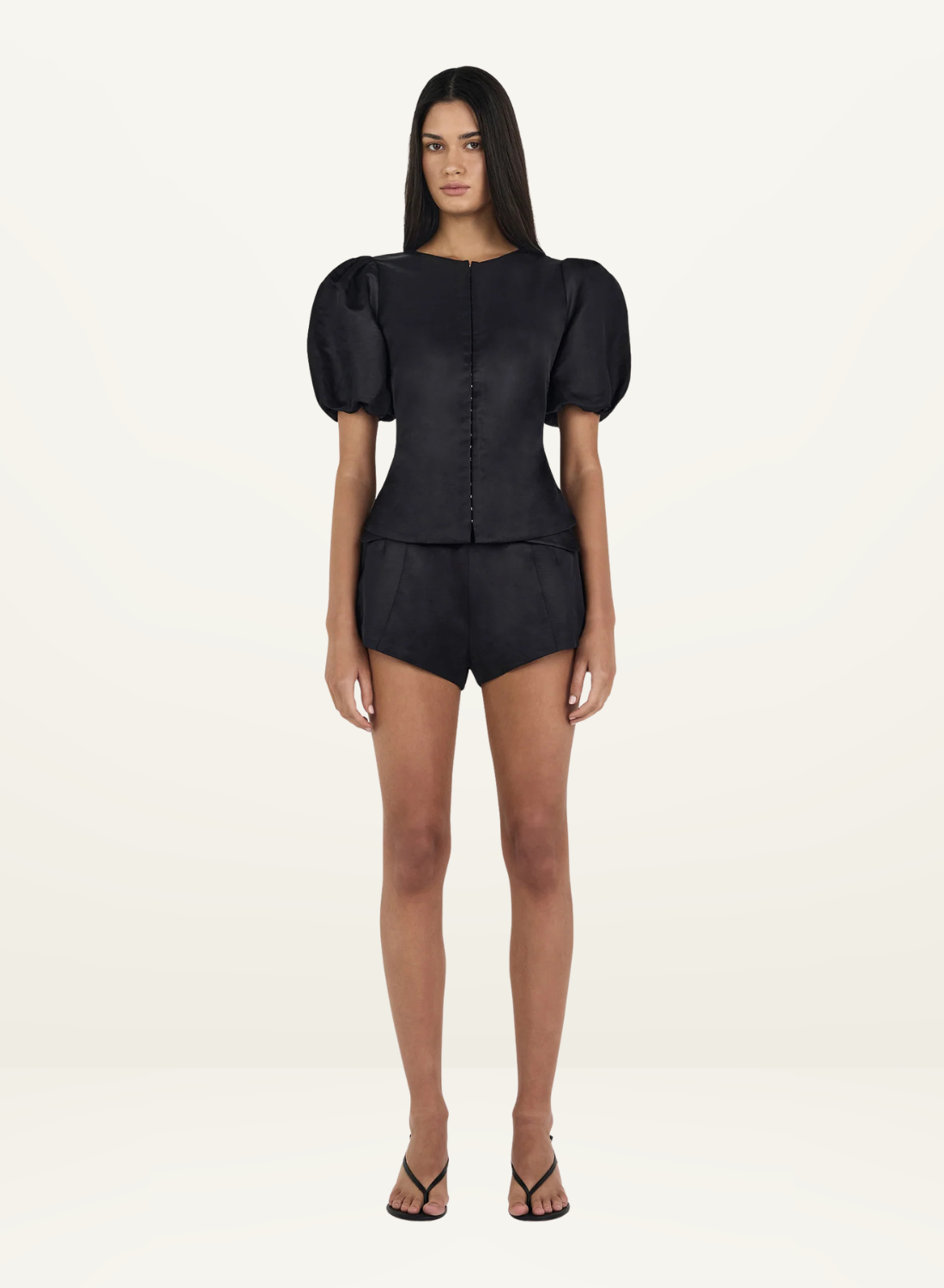 Hansen &amp; Gretel Pellegrino Top in Black