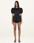 Hansen & Gretel Pellegrino Top in Black