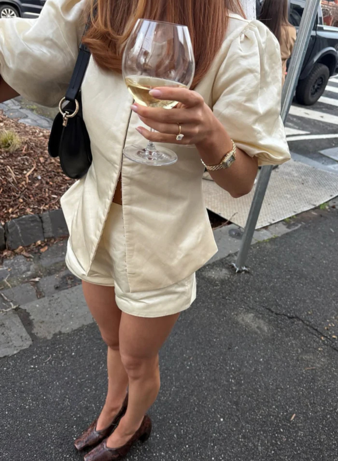 Hansen &amp; Gretel Pellegrino Top in Pearl