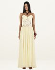 Hansen & Gretel Stephanie Maxi Dress in Butter