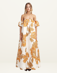 Hansen & Gretel Vetiver Dress in Sunshine Bloom