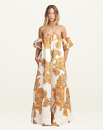 Hansen & Gretel Vetiver Dress in Sunshine Bloom