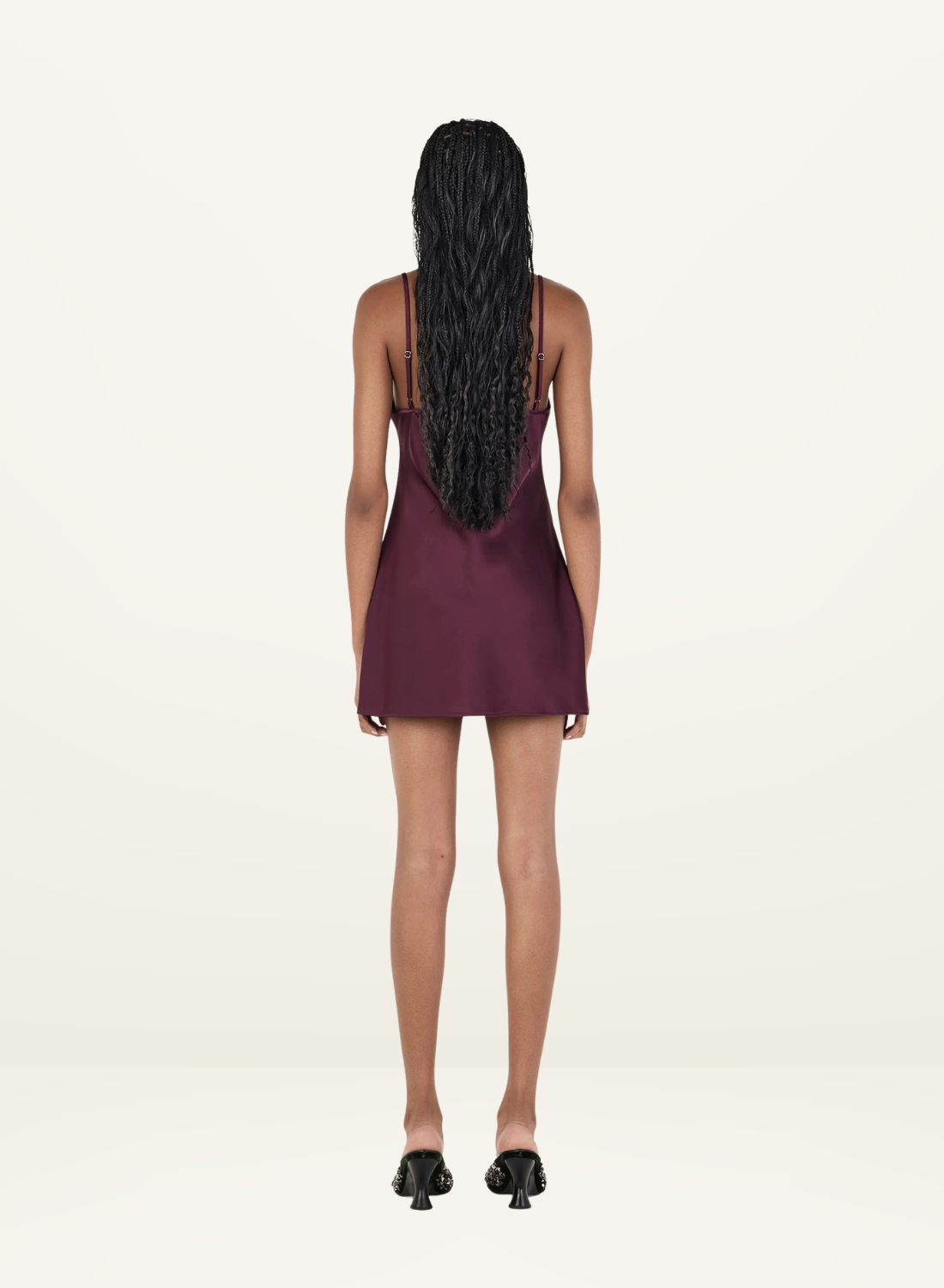 Hansen &amp; Gretel Willow Mini Dress in Pinot
