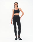 Nagnata Cross Back Wool Bralet in Black