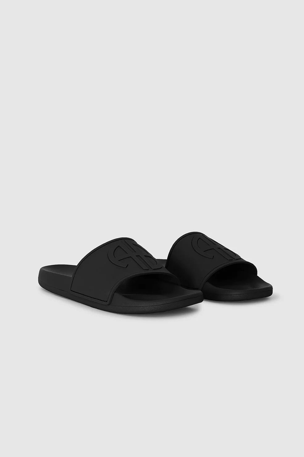 Isla Slides BLACK MONOGRAM Anine Bing-Anine Bing-Frolic Girls