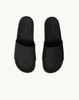 Isla Slides BLACK MONOGRAM Anine Bing