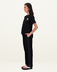 Jasmine Alexa Back to Home T-Shirt in Black