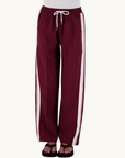 Jasmine Alexa Cassis Trouser in PLUM