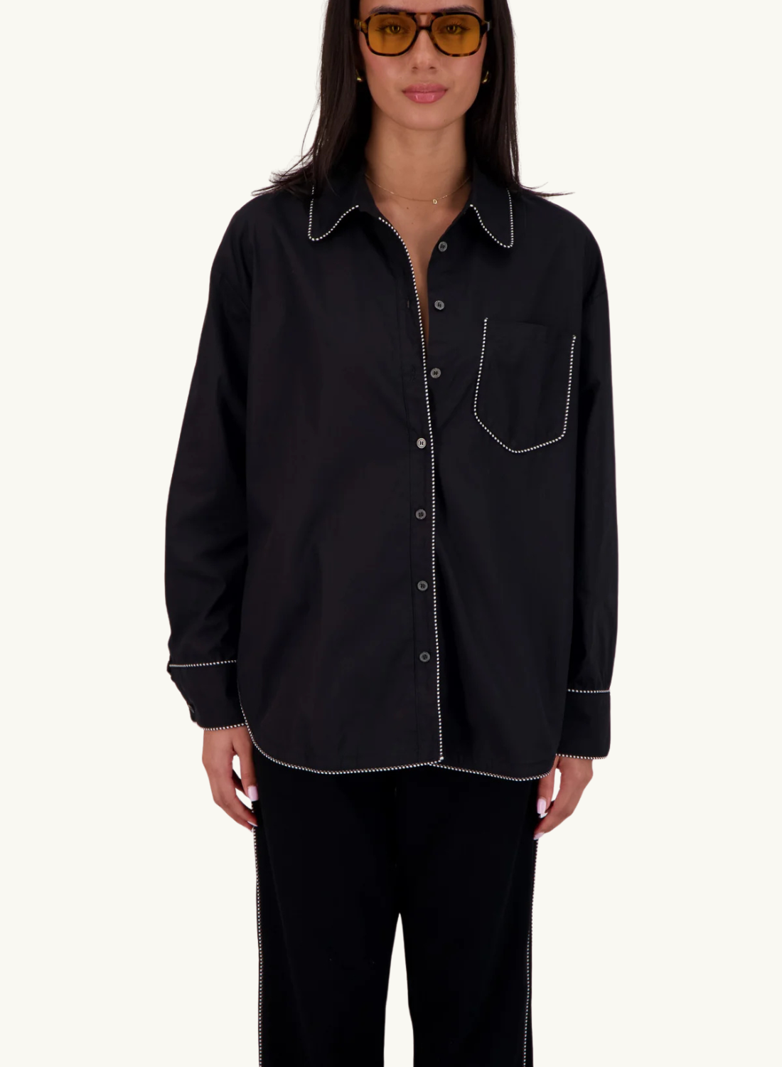 Jasmine Alexa Manarola Trackpant in Black