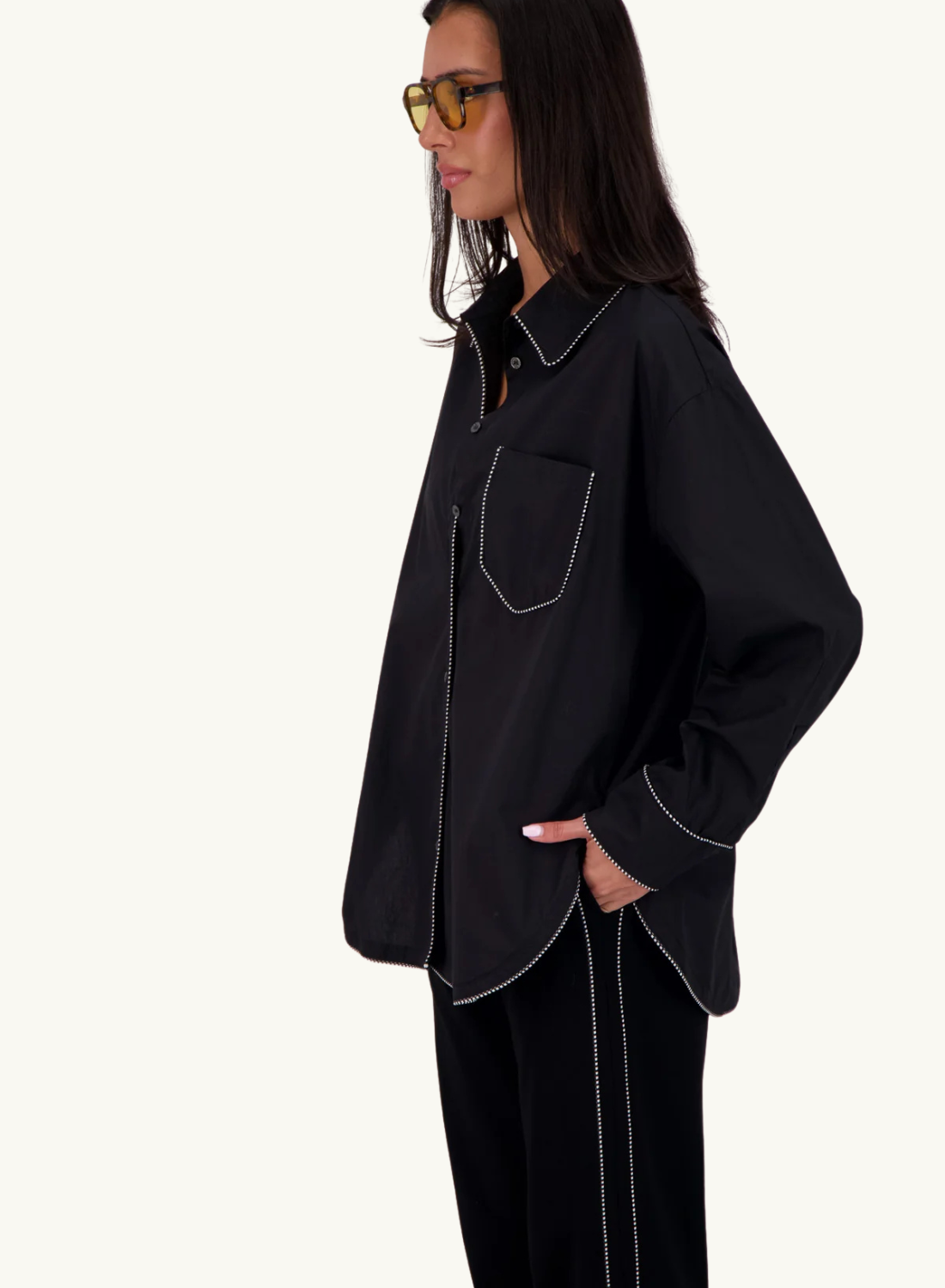 Jasmine Alexa Manarola Trackpant in Black