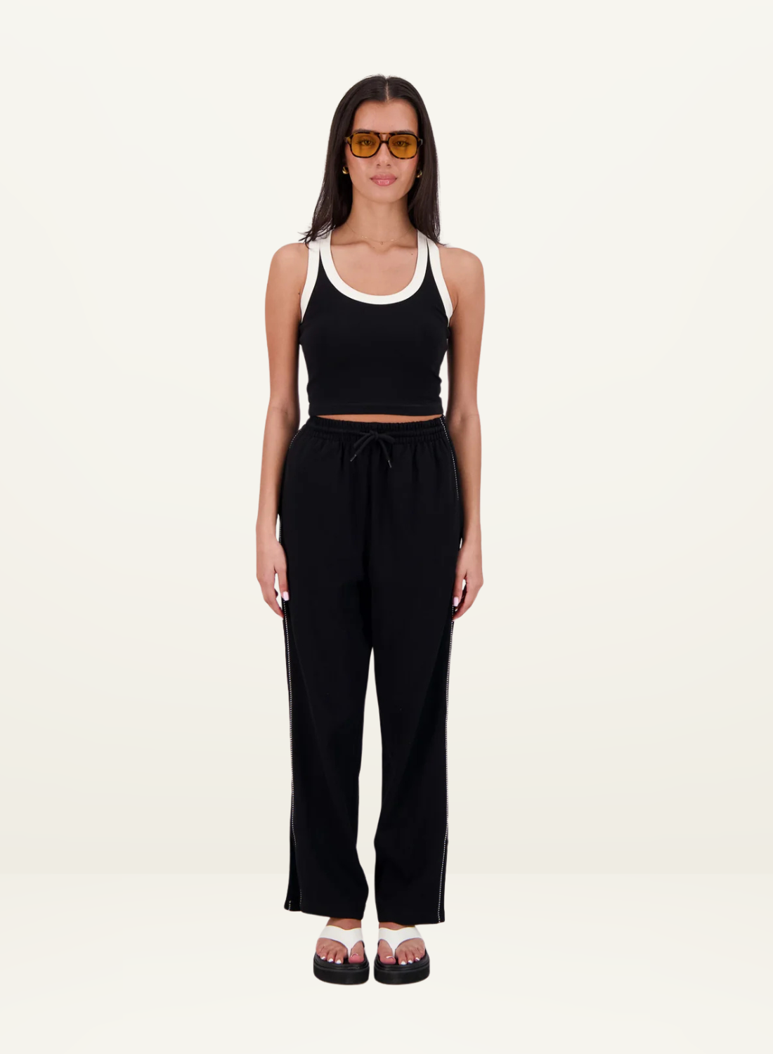 Jasmine Alexa Manarola Trackpant in Black