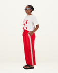 Jasmine Alexa Panera Track Pant in RED