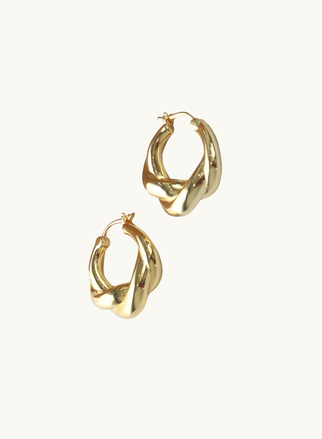 Kenny Hoop Earrings GOLD Smith-SMITH-Frolic Girls