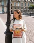Kinga Csilla Hibiscus Tee in Dusty Sage