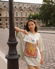 Kinga Csilla Hibiscus Tee in Dusty Sage